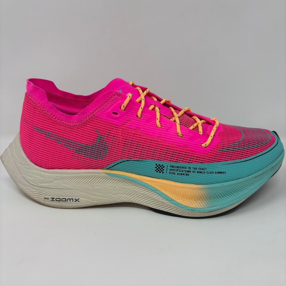 Nike ZoomX Vaporfly NEXT% 2 Women's Size 8.5 Pink Blue Athletic Running Shoes